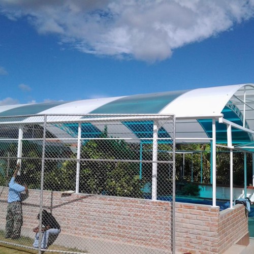 Polycarbonate roofing sheet